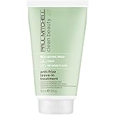 Paul Mitchell Clean Beauty Anti-Frizz Leave-In Treatment, Leave-In Conditioner, Anti-Humidity, For Textured, Frizz-Prone Hair, 5.1 fl. oz.