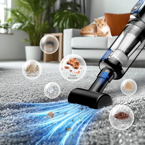 MONOZEL Car Vacuum Portable Cordless, 18000Pa 2 in 1 Vacuum Cleaner&Air Duster, photo 10
