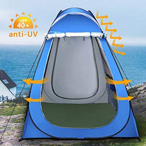 LOY 2-lagiges Anti-Moskito-Angelzelt - Pop Up Regenschutzduschkabine mit Lüftungsfenstern, Sonnenschutz Tipi für Camping… – Bild 3