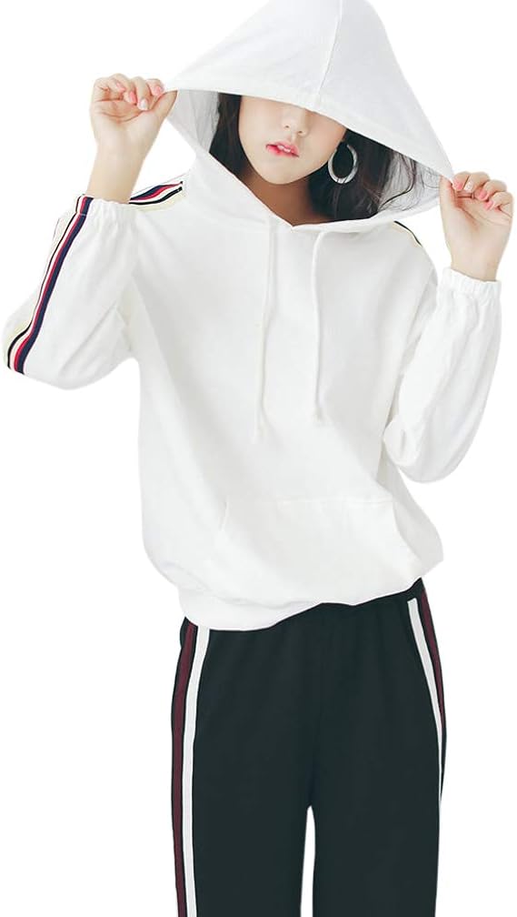 Amazon Wenhaiパーカー レディース 長袖 白 Tシャツ 春秋 薄い コートゆったり かっこいい お洒落 おしゃれ カジュアル アウター 着こなし 安い オシャレ 通学 大学 キャンパス個性 上着 通勤 可愛 きれいめ トレーナー パーカー 通販