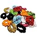 CoverYourHair Scrunchies for Hair - Colorful Scrunchies for Women- Scrunchy Hair Ties - Assorted Hair Accessories