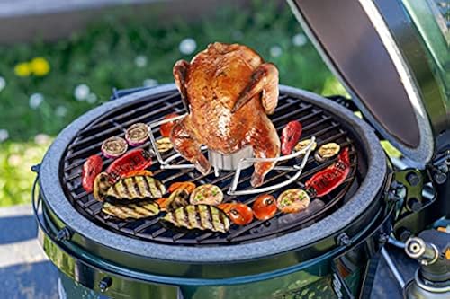 Beer Can Chicken Roaster with Ergonomic Handle and Cup Premium