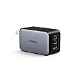 UGREEN 65W USB-C Charger Block, Nexode 3-Port Type-C GaN Charger USB C Power Adapter Fast Charging Compatible with iPhone 16/15, Galaxy S24/S23, MacBook Pro/Air, iPad Pro/Air, Pixel 9/8, Steam Deck