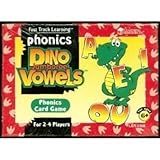 Fast Track Learning Phonics Card Game Dino Jamboree Vowels