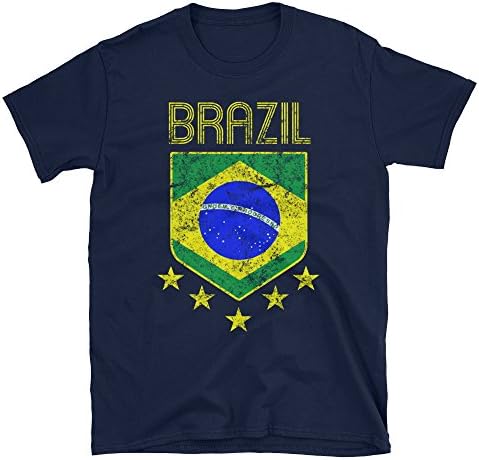UNI7ED Brazil Soccer Jersey Brasil Shirt Brazilian Futebol jiu-Jitsu Retro Jiujitsu MMA