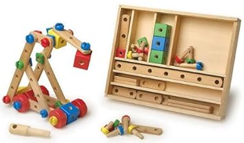 Spielzeug 145 tlg Konstruktions Set Holz Konstruktion Kinder Kind