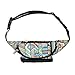 Kayhoma Boho Fanny Pack Geometric Shape Festival Bum Bags Travel Hiking Belt Purse