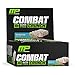 MusclePharm Combat Crunch Protein Bar, Multi-Layered Baked Bar, Gluten-Free Bars, 20 g Protein, Low-Sugar, Low-Carb, Gluten-Free, Birthday Cake Bars, 12 Servings