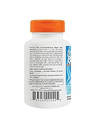 Niacina Doctor's Best (liberación prolongada) (0,018 oz), DRB-00242, 1, 1