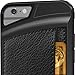Smartish® iPhone 6/6s Wallet Case - Wallet Slayer Vol. 2 [Slim Protective] Credit Card Holder for Apple iPhone 6s/6 (Silk) - Black Onyx