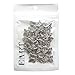 RUBYCA 90PCS Charm Pendant Butterfly Tibetan Metal Beads Silver for Jewelry Making DIY Bracelet