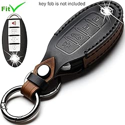 ZiHafate Leather Car Key Fob Cover Compatible with
