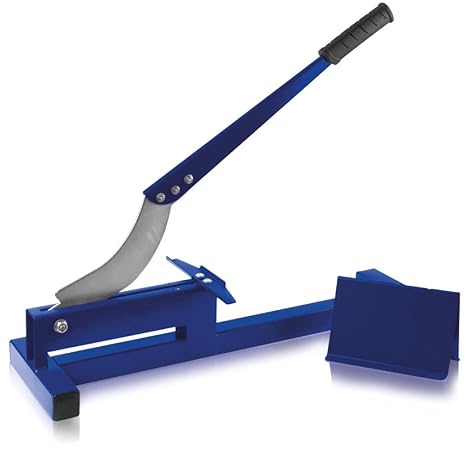 X4-TOOLS Laminatschneider blau - Laminat schneiden bis 200mm Breite 11mm Stärke