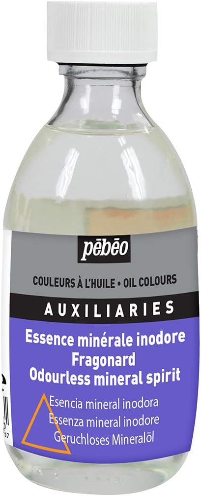 Pebeo 650307 245 ml Odourless Mineral Spirit, Transparent (Packaging may vary), 245 ml (Pack of 1) - Image 3