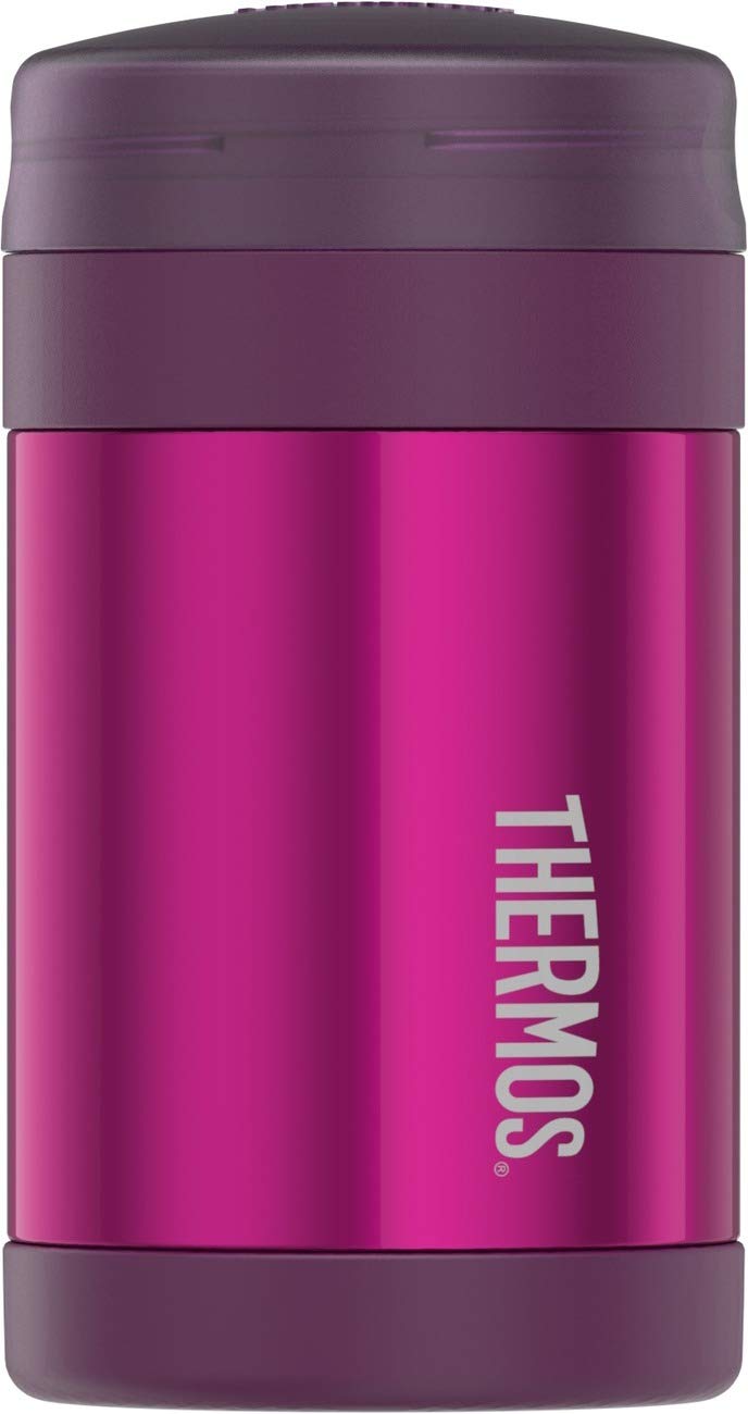 Thermos 16 Ounce Food Jar with Folding Spoon, Pink eBay