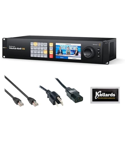 Amazon.com: Blackmagic Design Videohub 40x40 12G Video Router