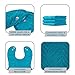 Zubree Toddler Bib - Thick as a Hand Towel, Ultra-Absorbent Cotton, Comfortable, Large Coverage, Tug-Proof Snaps (18mo-5y)