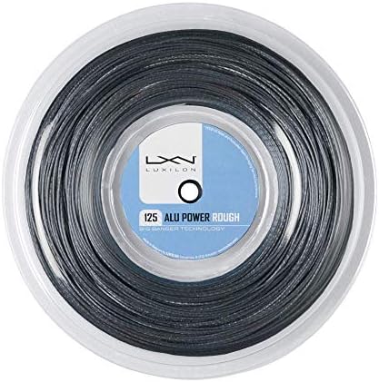 Luxilon ALU Power Rough Tennis String Set-Silver