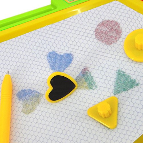 DEESEE(TM) Children Kid DIY Cartoon Color Magnetic Writing Painting Drawing Graffiti Board Toy Preschool Tool Christmas Gift (Green)