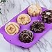 Flower Assorted Silicone Molds for Candy,Tart, Ice Cube Tray, Handmade Jelly, Soap, Pudding, Muffin, Cupcake