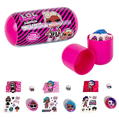 L.O.L. Surprise! 4-Pack Novelty Assortment Balls Value Pack - OMG Birthday Party Favors & Accessories for Girls