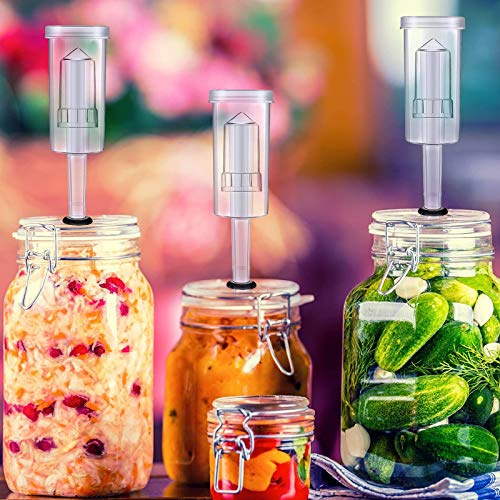 Femilkt Airlock set for Fermentation,Airlocks With Silicone Grommet,for