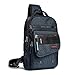 NICGID Sling Bags, Chest Shoulder Backpacks Crossbody Purse Outdoor Chest Bag Travel Backpack for Men Women (Blue-385)