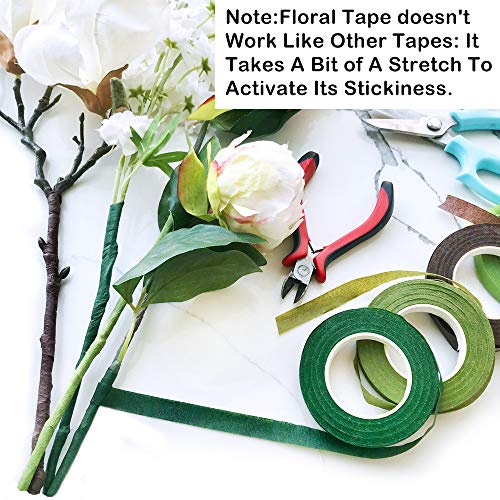Supla 33 Pack Floral Arrangement Kit Floral Foam Wet Green Brown Clear Floral Tape Waterproof