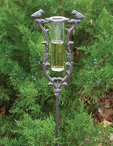 April Showers Rain Gauge Statue