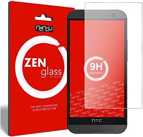 nandu I ZenGlass Flexible Glass Film compatible with HTC One M8 I Screen Protector 9H