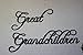 Great Grandchildren Words 2 Piece Set Home Decor Metal Wall Sign