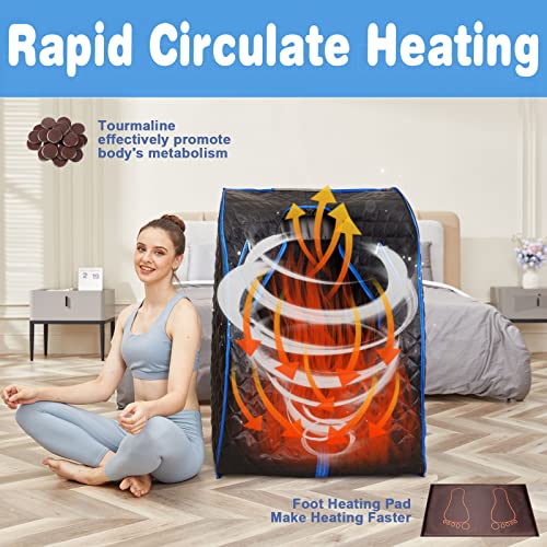 Portable Home Infrared Sauna, Low EMF Far Infrared Sauna for Home, Home