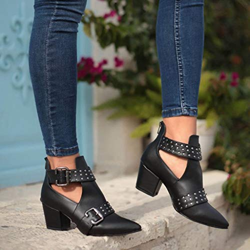 4 LBPSUUEW+Womens+Pointed+Casual+Booties