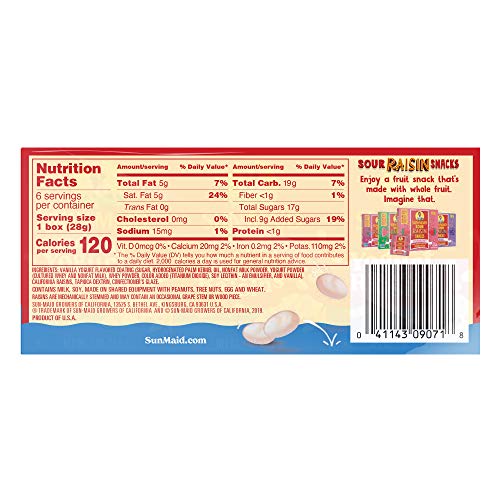 SunMaid Natural Raisins Fruit Snack Variety Pack 4 Pack 2