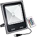 ZHMA RGB Flood Light, 50W Color Changing Outdoor Lights, Waterproof Wall Washer Light, 16 Colors & 4 Modes DIY Strobe Mode, Halloween Christmas Decorations