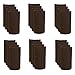 24 PCS Chair Leg Socks Coffee Furniture Leg Socks - Knitted Elastic Chair Leg Floor Protectors for Avoid Scratches - Furniture Booties Covers for Moving Easily and Reduce Noise