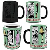 Morphing Mug Christmas Story (Next Year) Ceramic Mug, Black