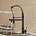 Rozin? Oil Rubbed Bronze LED Light Pull Down Spray Kitchen Sink Faucet Swivel Spout Mixer Tap by Rozinsanitary