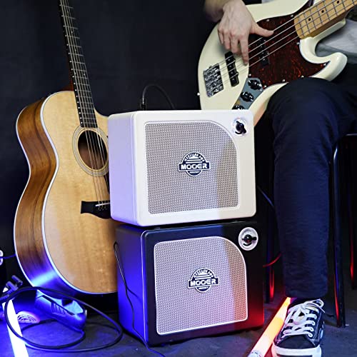 MOOER Electric Guitar Practice Amp, Combo Amplifier 15W with 3 Band Equalization, 9 Digital Amp
