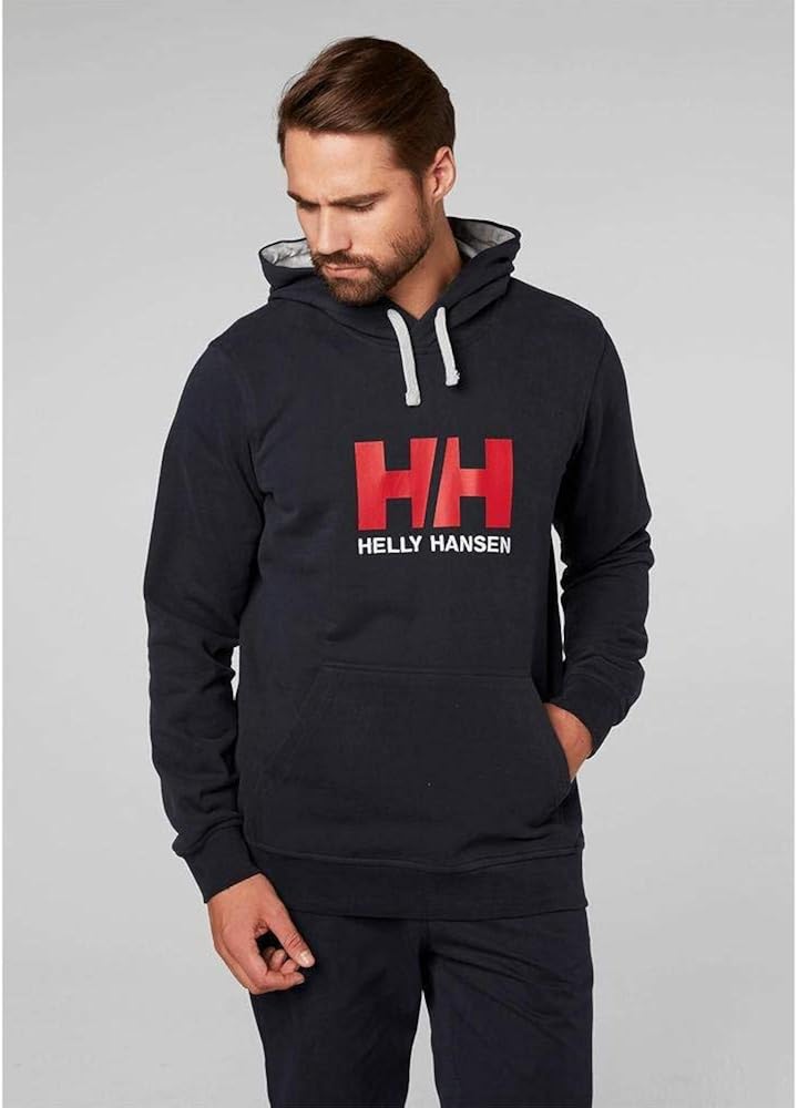 Helly-Hansen 33977 Men's Hh Logo Hoodie: Clothing