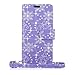 LG G4 Case - Cellularvilla Diamond Glitter Sparking Pu Leather Wallet Flip Open Pocket Credit/id Card Slots/Holder & Wrist Strap Case Cover for LG G4 (Purple Glitter)