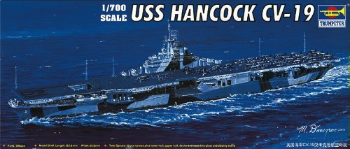Trumpeter 1/700 USS Hancock Aircraft Carrier Model Kit