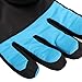 Simplicity Kid's Snow Ski Gloves Waterproof Winter Warm Mittens, Outer Space Blue, L(10-12 Years)