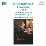Pyotr Ilyich Tchaikovsky Album: «Tchaikovsky: Piano Music, Vol. 1» (Front side)