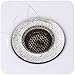 VanPokins LED Mirror, Black Framed Gradient Bathroom 2Pcs Drain Strainers Front and Backlit LED Mirror, 3 Colors Dimmable CRI>90, IP54 Enhanced Anti-Fog Bathroom Mirror with Lights