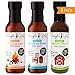 Simple Girl Organic BBQ Sauce - Carolina, Country Sweet, Southern Blend - Organic, Gluten Free, Vegan, Paleo, Keto, Diet Friendly - 12oz 3 Pack