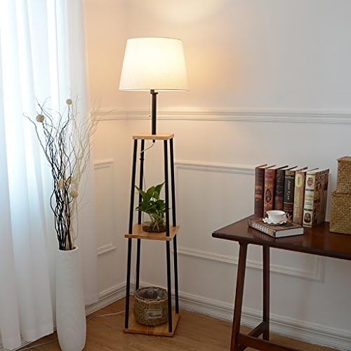 Floor lamp study living room sofa floor lamp Nordic wood bedroom bedside reading lamp Floor Uplighter