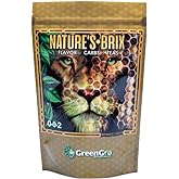GreenGro Nature's Brix 0-0-2 Molasses Alternative, 2 lb | Instant-Dissolve, Full-Spectrum Carbs for Soil Microbes, Increases Brix, Resin and Terpenes, Compost Tea and Water-in