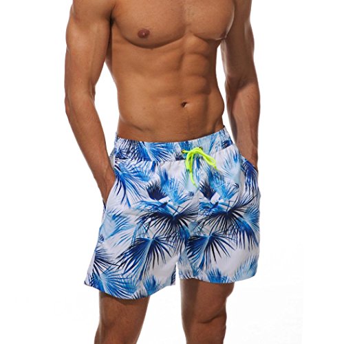 Click Here to See More Images Photno Men's Swimming Trunks Shorts,Beach Running Quick Dry Sports Jogger Trouser Short Pants for Men