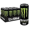 Monster Energy Regular Energiedrank, 500 ml x 12 Stuks